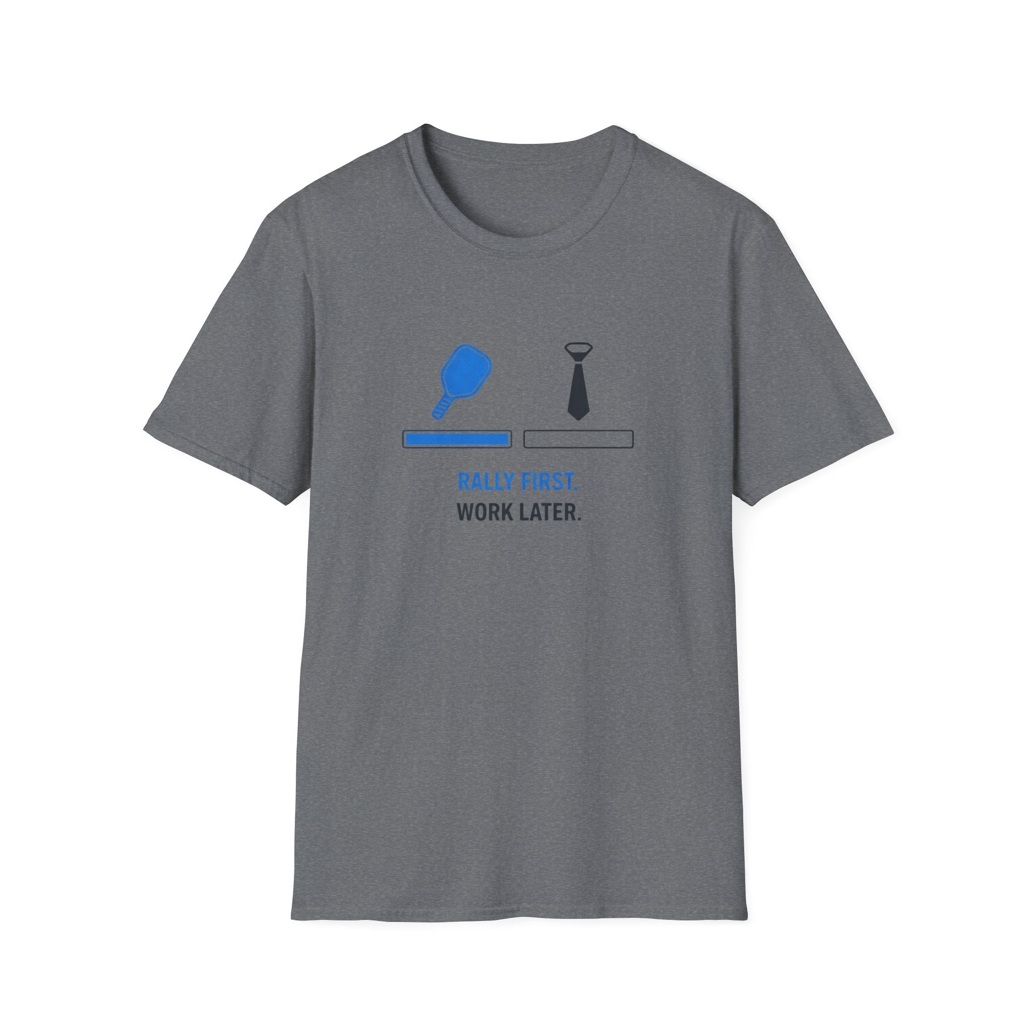 Rally First, Work Later Minimalist T-Shirt
