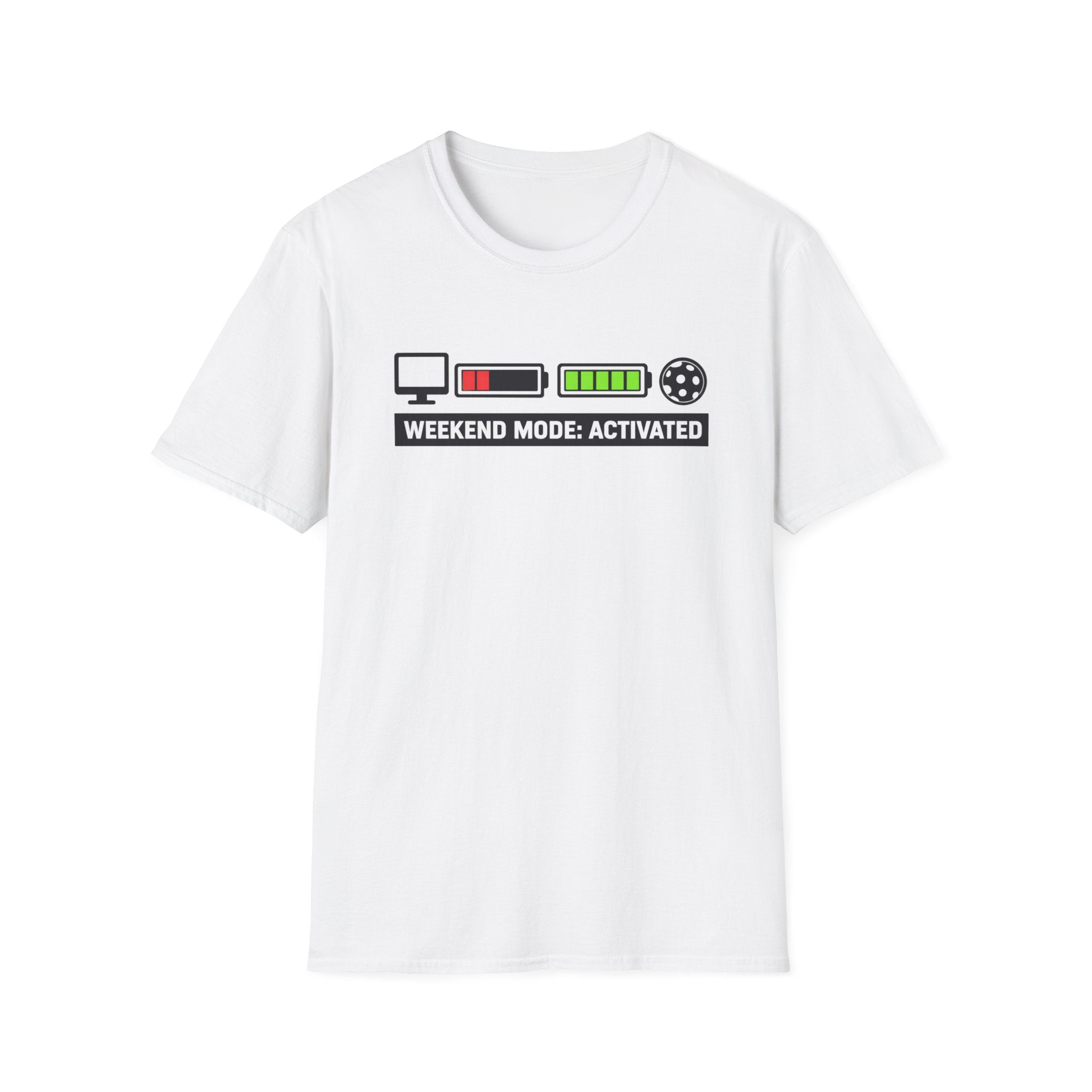 Weekend Mode Battery T-Shirt