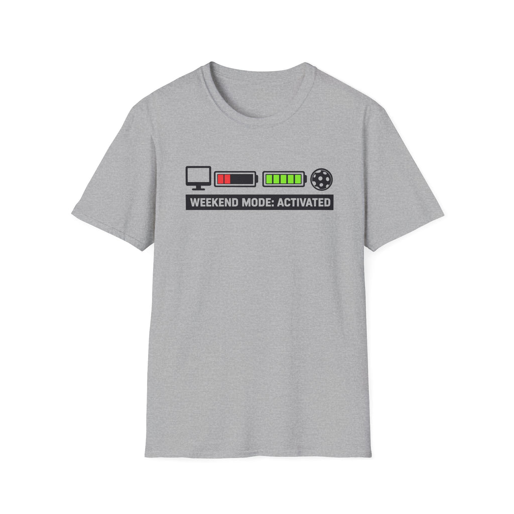 Weekend Mode Battery T-Shirt