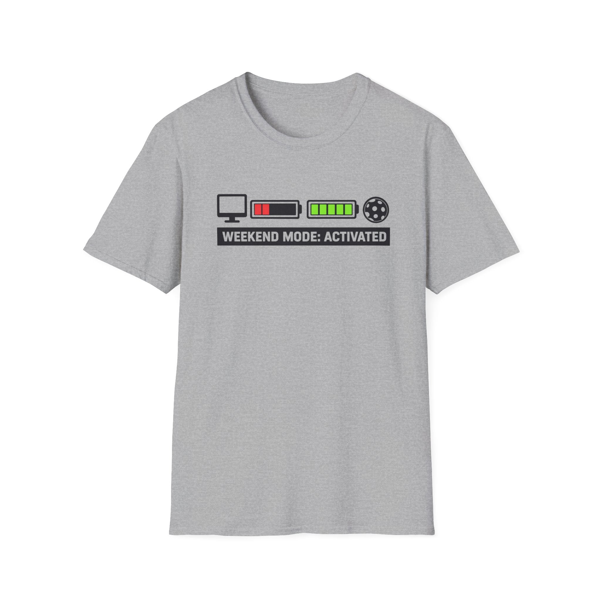 Weekend Mode Battery T-Shirt