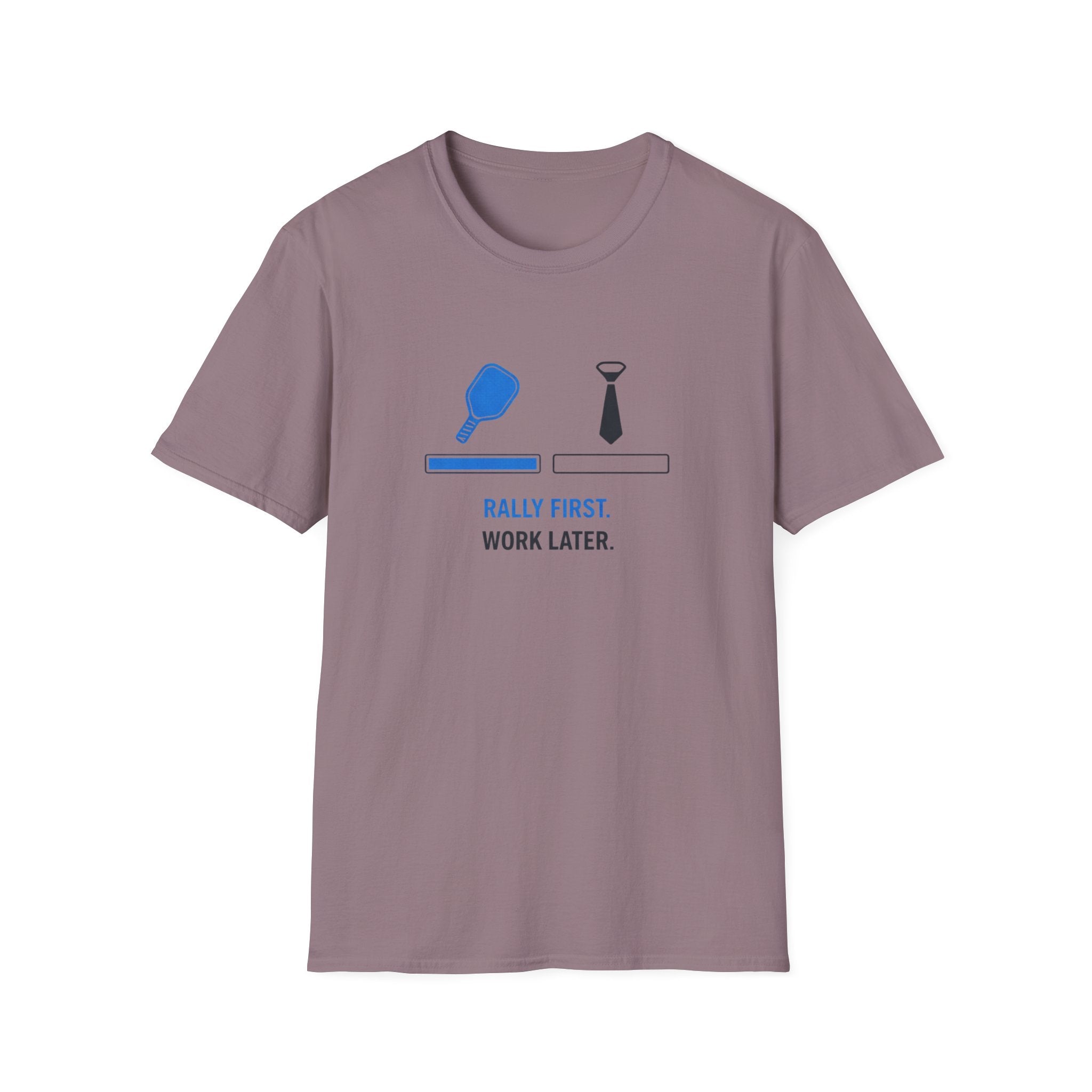 Rally First, Work Later Minimalist T-Shirt