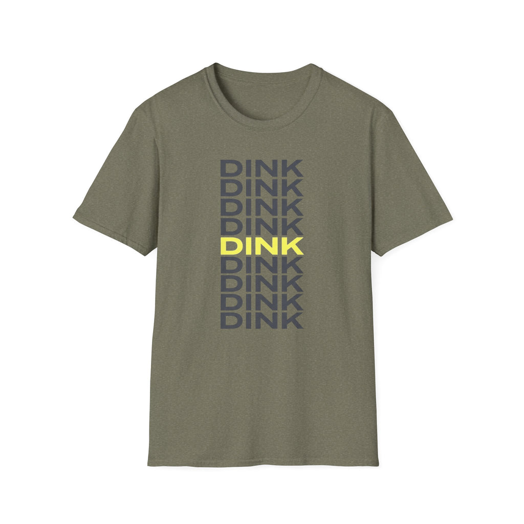 Dink Repeating Typography T-Shirt