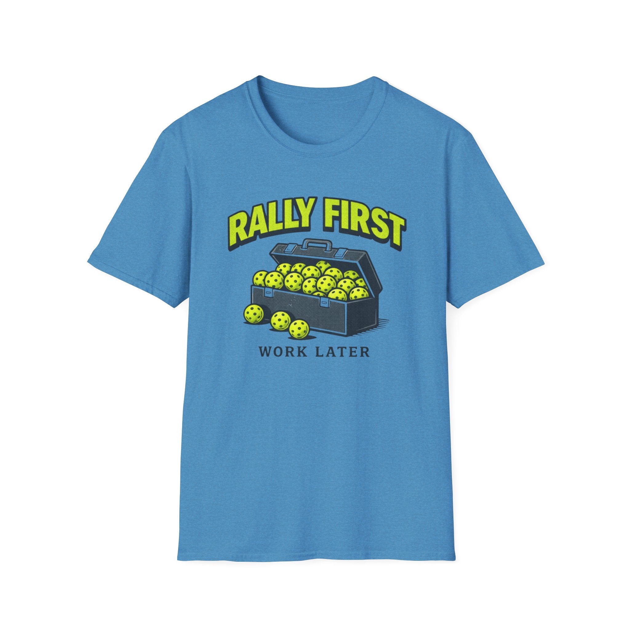 Rally First, Work Later Toolbox T-Shirt
