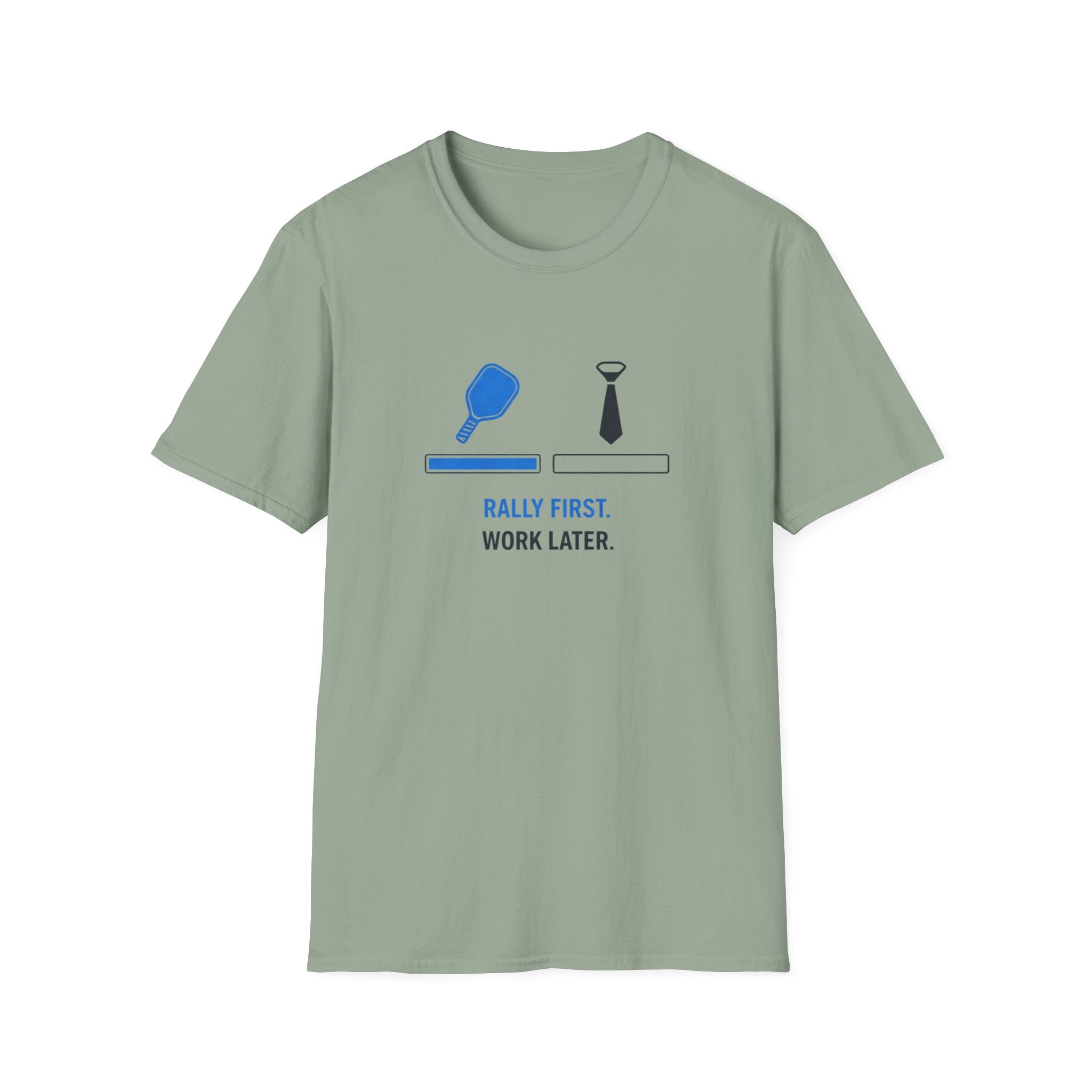 Rally First, Work Later Minimalist T-Shirt