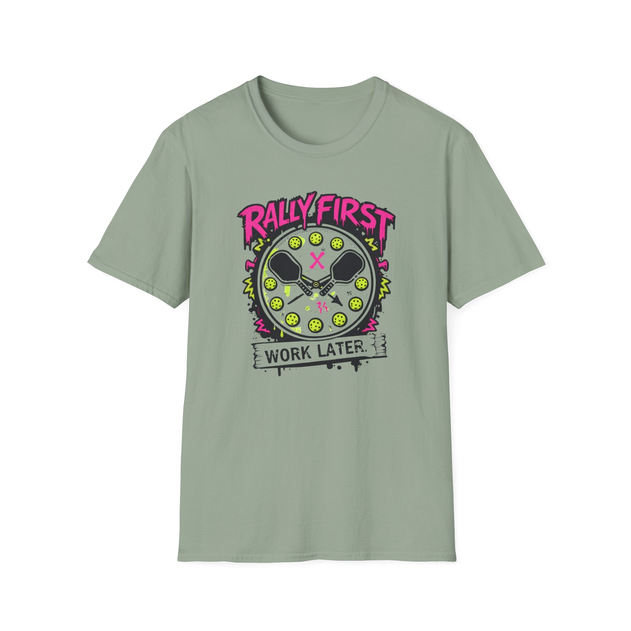 Rally First "Work Later" T-Shirt