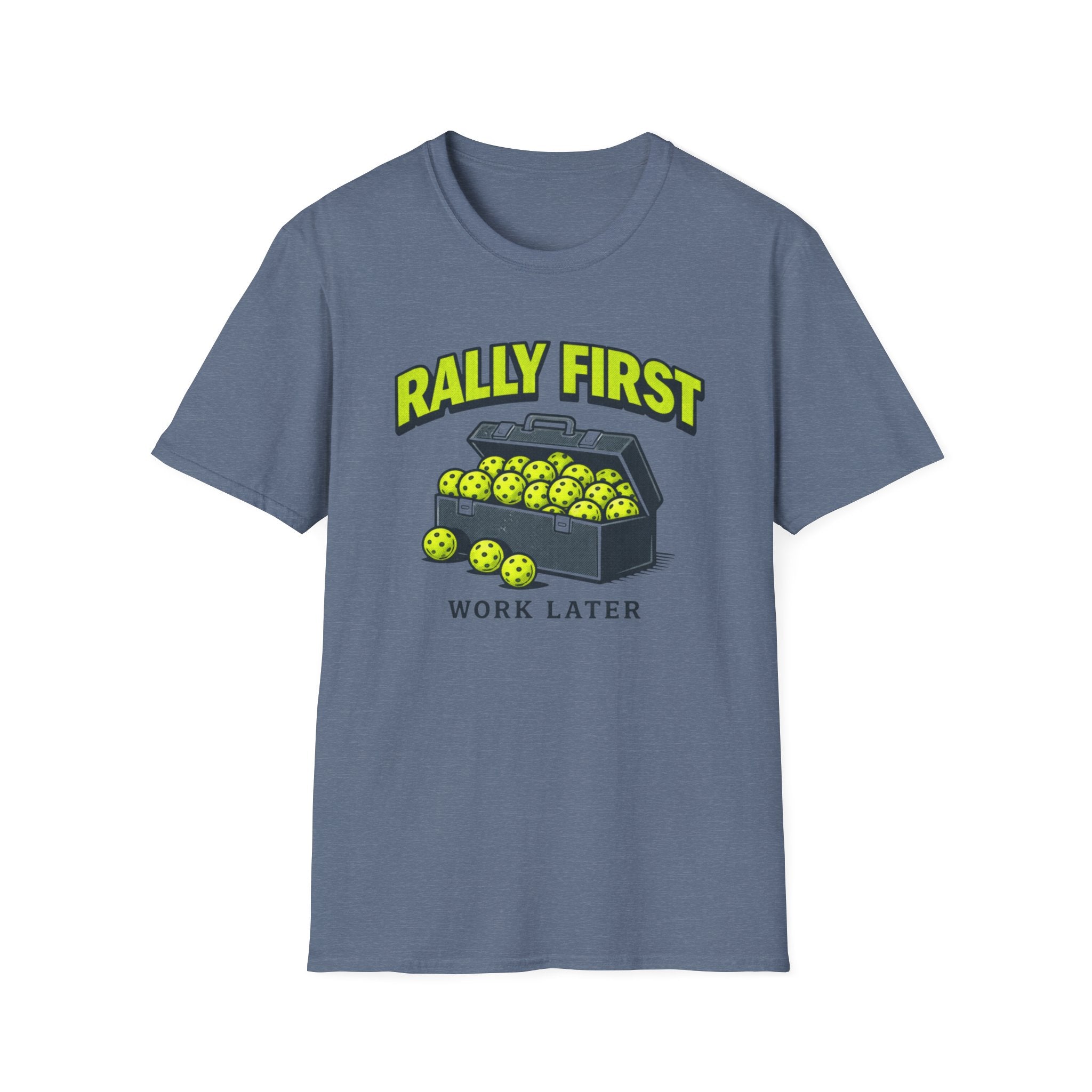 Rally First, Work Later Toolbox T-Shirt