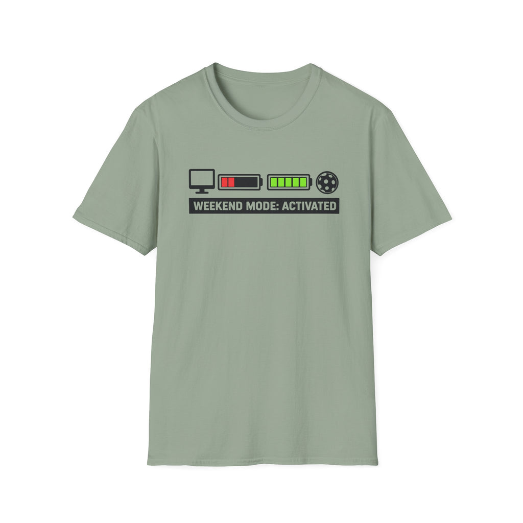 Weekend Mode Battery T-Shirt