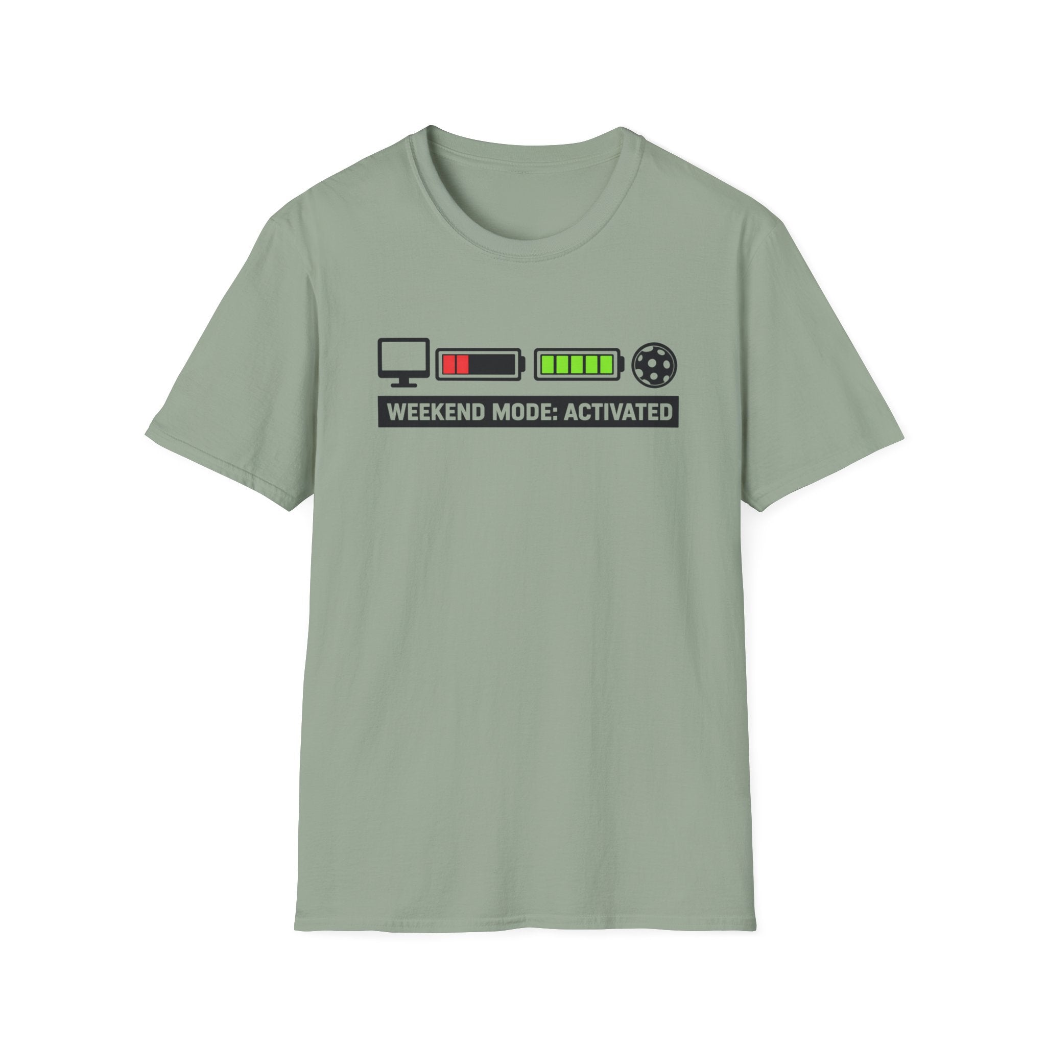Weekend Mode Battery T-Shirt