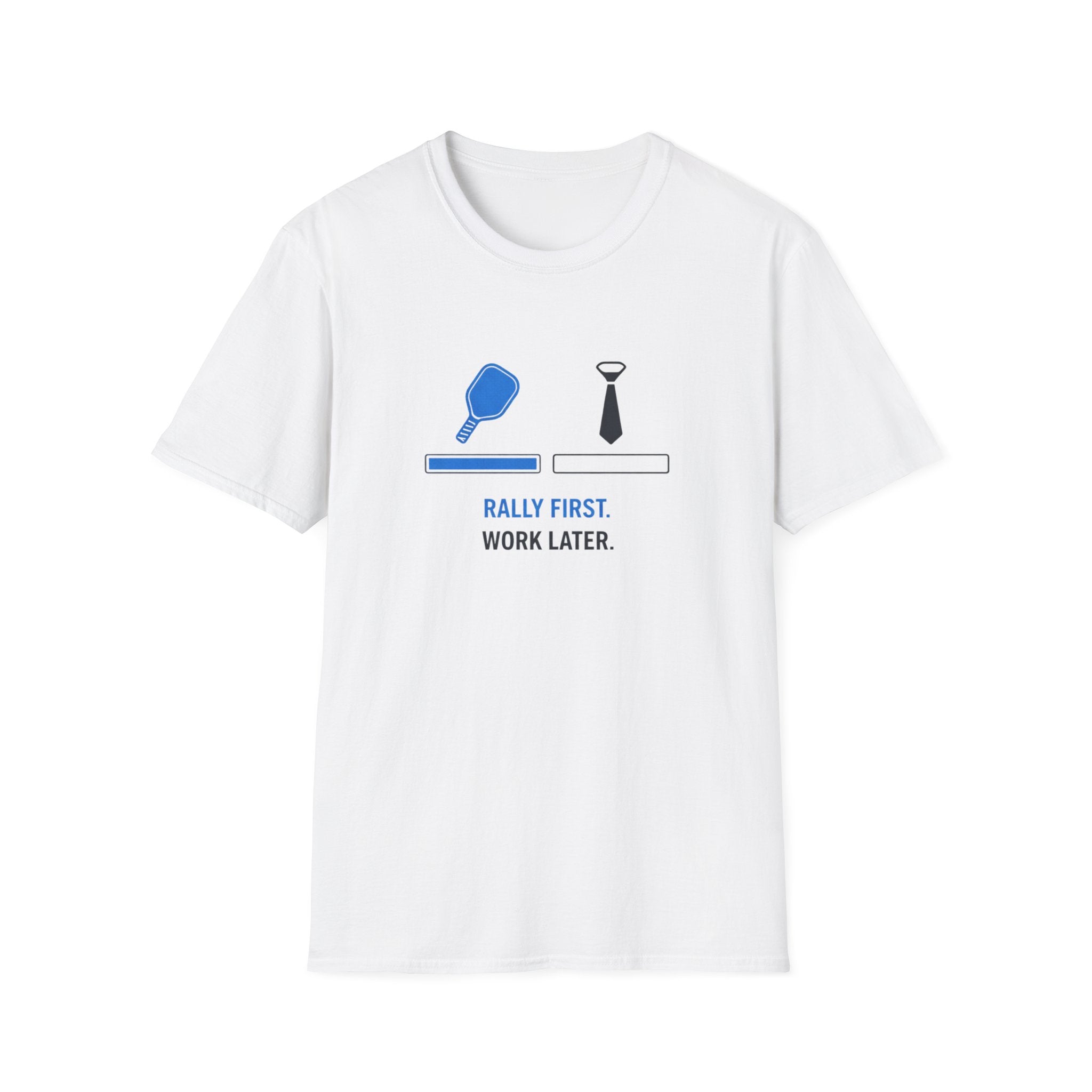 Rally First, Work Later Minimalist T-Shirt