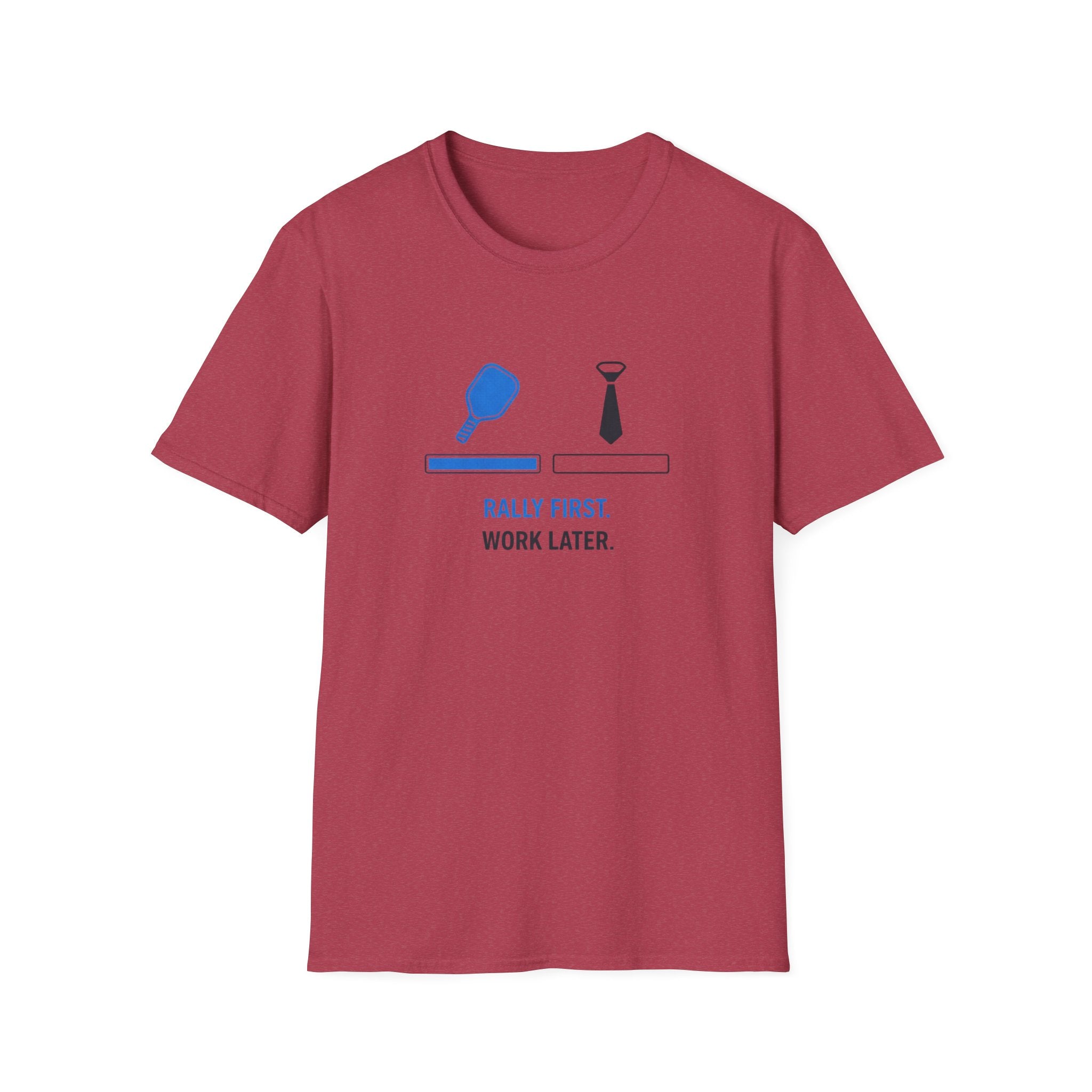 Rally First, Work Later Minimalist T-Shirt